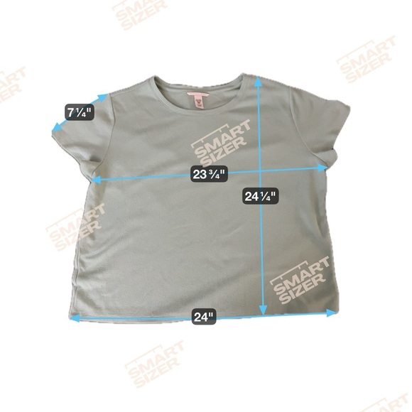 Victoria's Secret Classic Gray Short Sleeve Tee - Picture 8 of 8